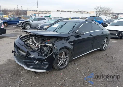 2015 Mercedes-Benz Cla 45 Amg 4Matic from USA, damaged, VIN WDDSJ5CB7FN181583